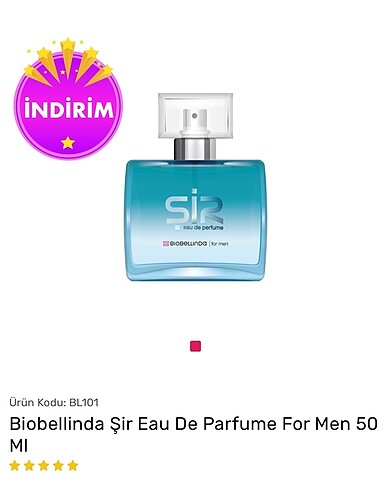 Biobellinda parfüm