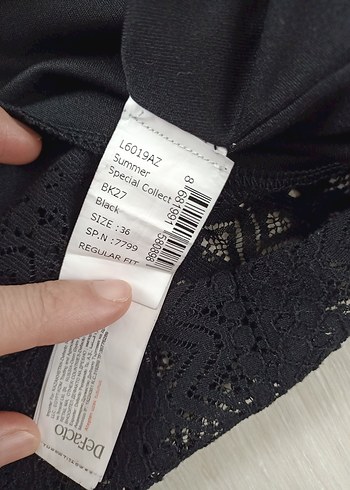 Siyah Midi gece elbisesi - Görsel 6