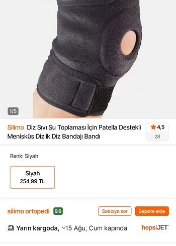 Cırtcırtlı Siyah Dizlik - Görsel 2