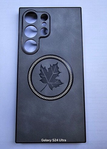 Samsung S24 Ultra Antresit Renk Nubuk Dokulu Kılıf - Görsel 6