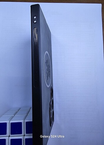 Samsung S24 Ultra Antresit Renk Nubuk Dokulu Kılıf - Görsel 7