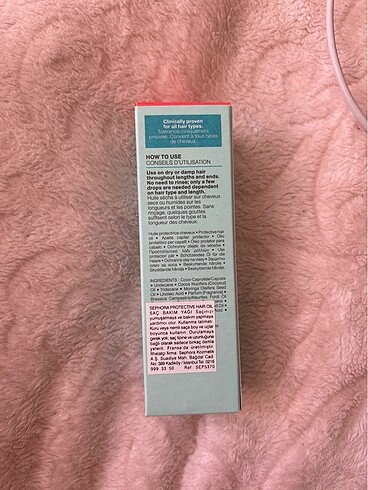 Sephora saç yağı - Görsel 3