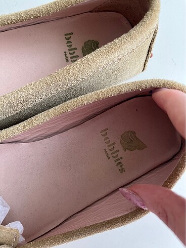 Diğer Bobbies paris bej loafer babet