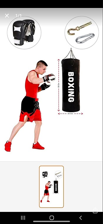 Boks torbası