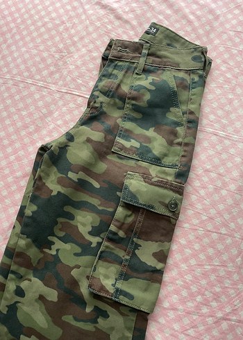 Diğer Kamuflaj Bol Kesim Pantolon