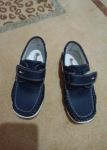 Mavi Erkek Çocuk Cırtlı Özel Ayakkabı - Görsel 5