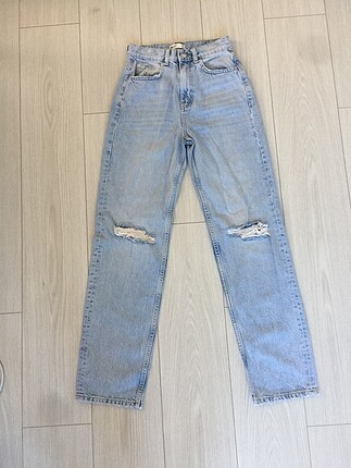 xs Beden mavi Renk Ginatricot jean