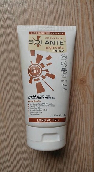 Solante pigmenta 50 SPF