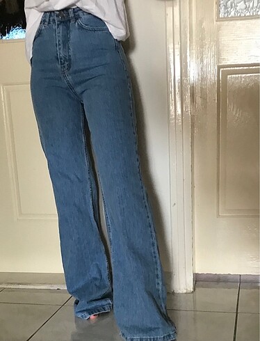 Wide leg jean