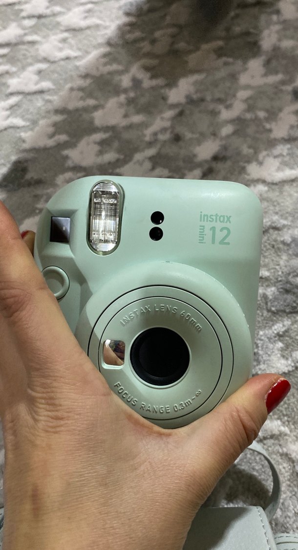 Pastel Beyaz Fujifilm Instax Mini 12 Kamera - Görsel 3