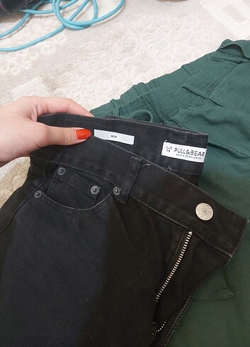 Pull& Bear mom jean kalıbı güzel EUR 36 beden