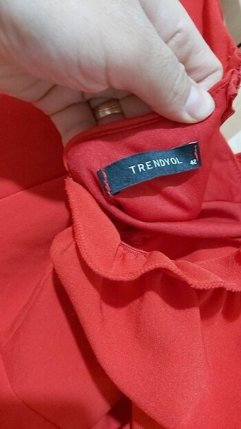 Trendyol & Milla Kırmızı Elbise 