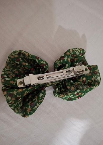 Yeşil Çiçekli Bohem Fiyonk Toka - Görsel 2