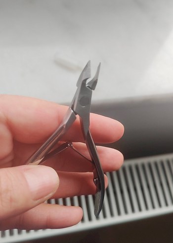 Paslanmaz Çelik Tırnak Eti Makası - Görsel 2