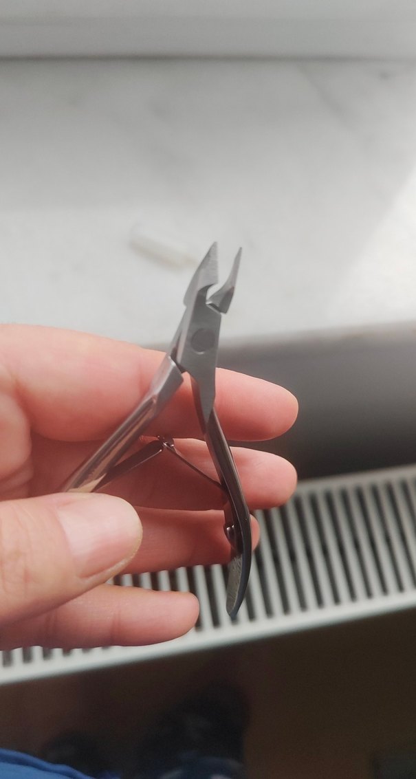 Paslanmaz Çelik Tırnak Eti Makası - Görsel 2