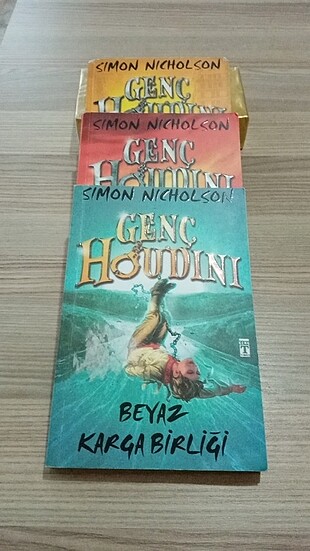 Genç Houdını Set/Kayıp Hokkabazın Peşinde1/Beyaz Karga Birliği2/