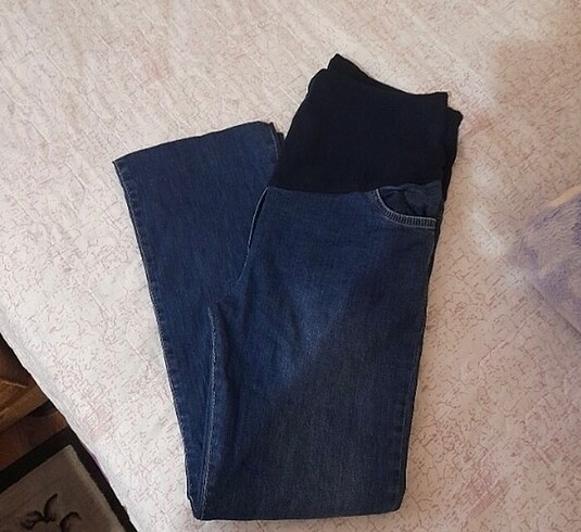 xl Beden lacivert Renk Hamile pant