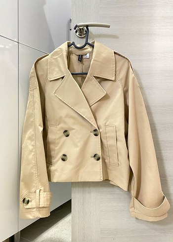 H&M Kısa Trençkot