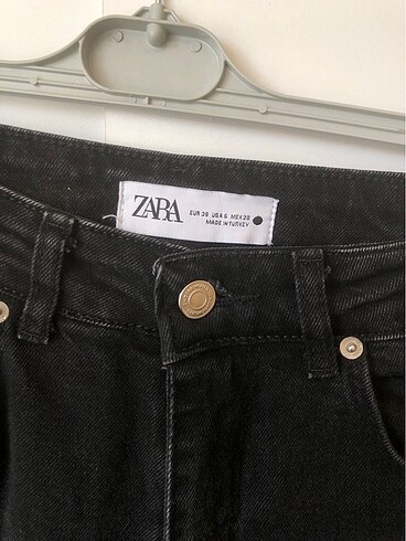 Zara siyah jean pantolon