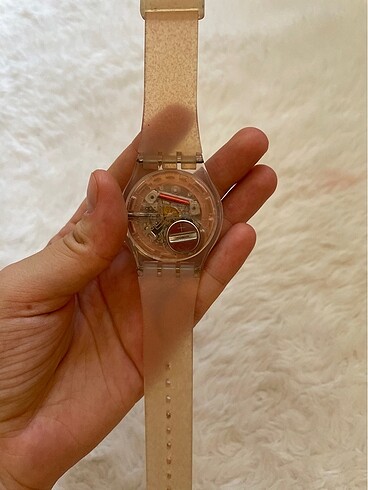  Beden Swatch Pembe Saat