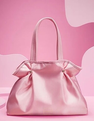 Victoria?s Secret Saten Pembe Çanta