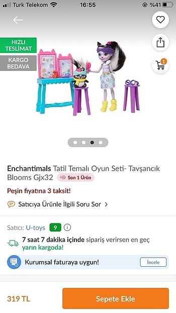 Beden Encantimals bebek