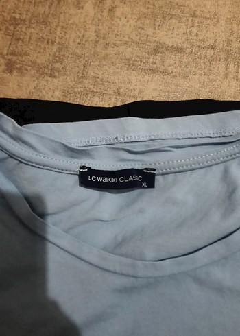xl Beden mavi Renk kadin tişört 4 adet