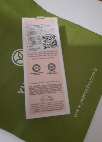 Beden Renk Yves Rocher Evidence Kadın Parfümü 50 ml