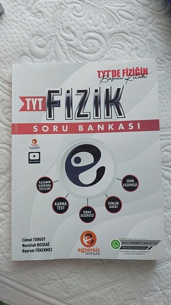 Egzersiz yayınları tyt fizik