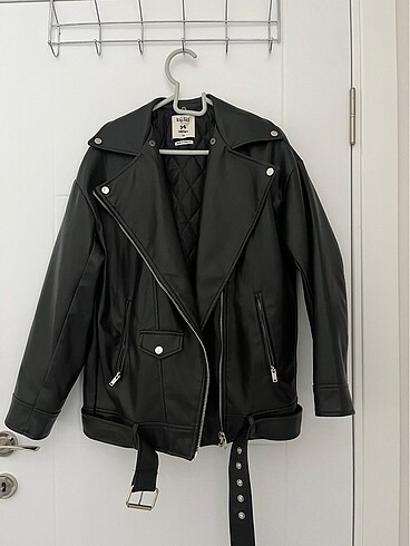 Koton deri biker ceket