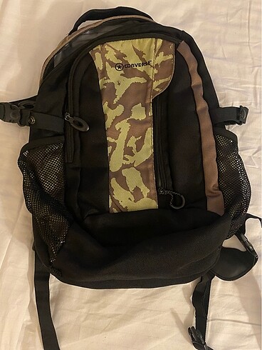 Converse asker desenli sırt çantası