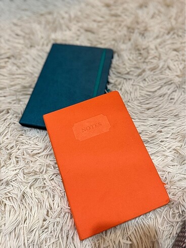 İki adet defter