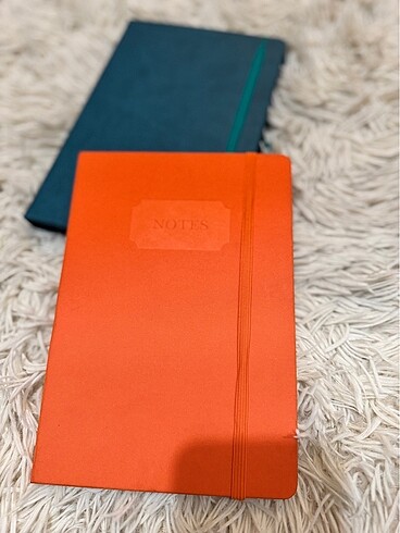 İki adet defter