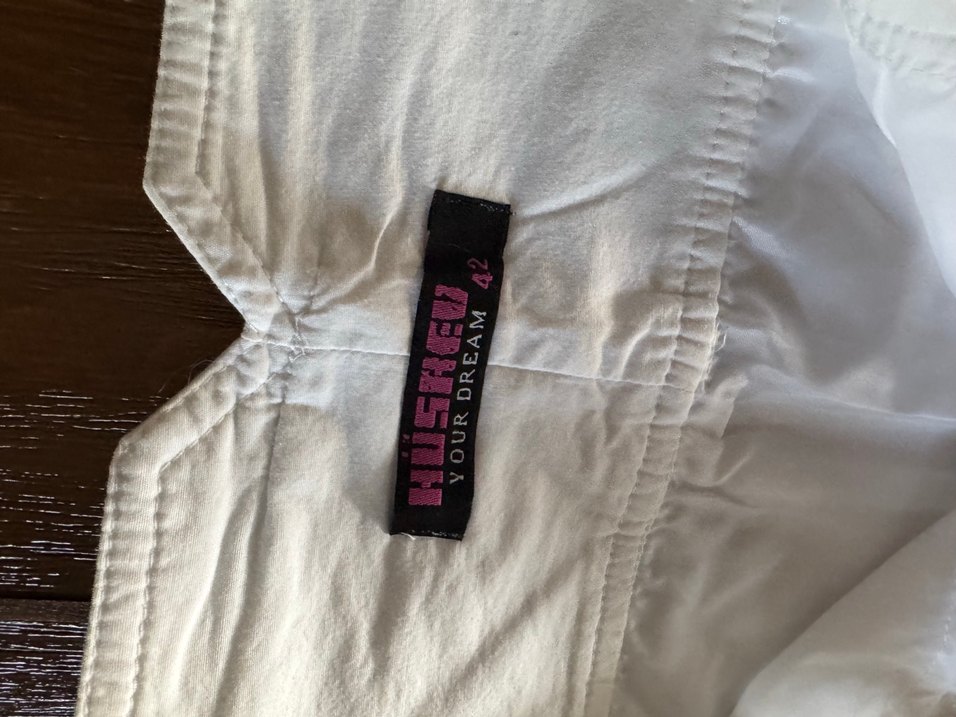 Beyaz Keten Etek - Görsel 2