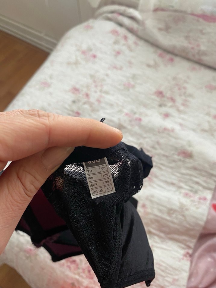 Siyah Gotik Tarz Midi Sütyen - Görsel 2