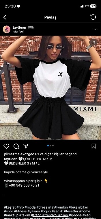 Etek tşört 