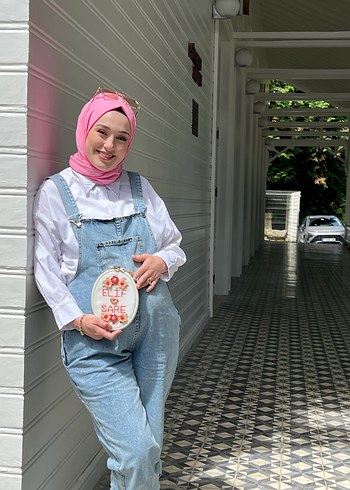 Regular fit Mavi Kot Tulum - Görsel 2