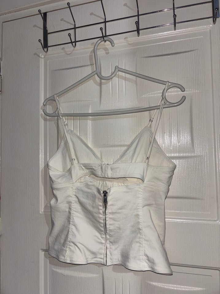 Zara Beyaz Büstiyer - Görsel 2