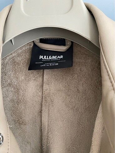 36 Beden Pull&bear ince deri ceket
