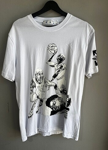 Beyaz Unisex Off-white Jordan Tshirt