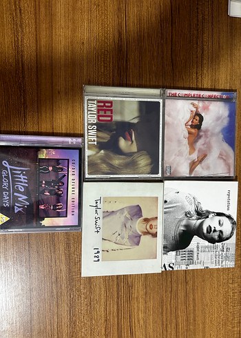 Taylor Swift ve Katy Perry ve Little Mix CD Koleksiyonu