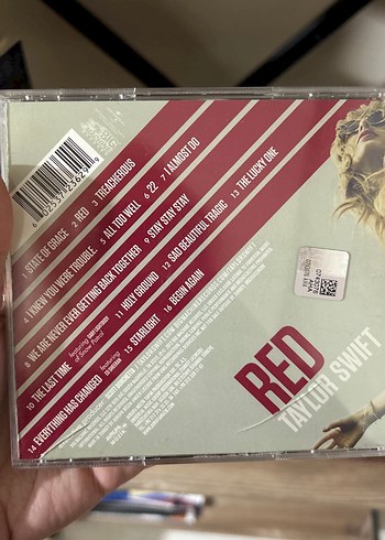 Taylor Swift - Red Albümü CD - Görsel 2