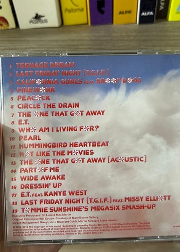 katy perry teenage dream complete confection CD Albümü - Görsel 2