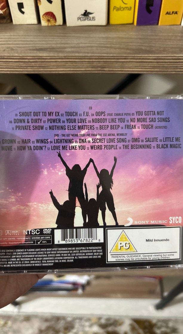 Little Mix Glory Days Deluxe CD/DVD - Görsel 2
