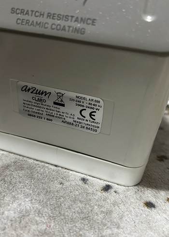 Mavi Parlak Arzum Ütü 2400W - Görsel 5