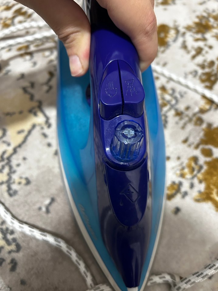 Mavi Parlak Arzum Ütü 2400W - Görsel 3