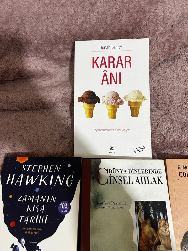 Kitap Karar anı - zamanın kısa tarihi - Roman ve Bilim Kitapları - Görsel 2