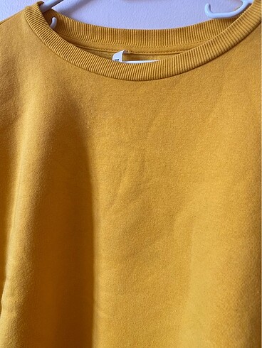 Defacto Sarı kadın sweatshirt