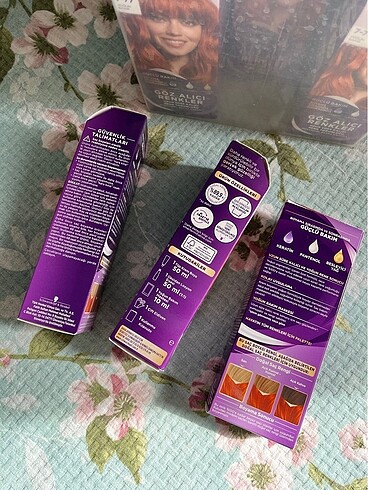  Beden Renk Palette 7-77 yoğun bakır