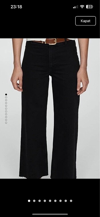 Mango yüksek bel jean pantolon